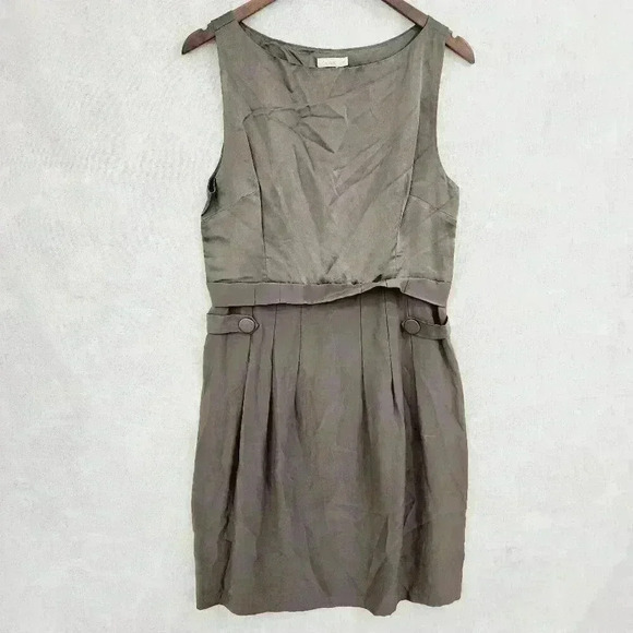 Anthropologie Dolan Mini Tank Sheath Dress Size L 9734C - Picture 1 of 7